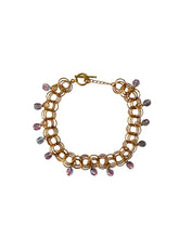 Load image into Gallery viewer, The Eboné Anklet in Pink-Blue
