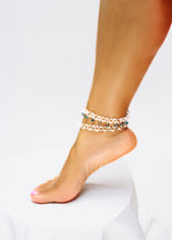 Load image into Gallery viewer, The Eboné Anklet in Pink-Blue
