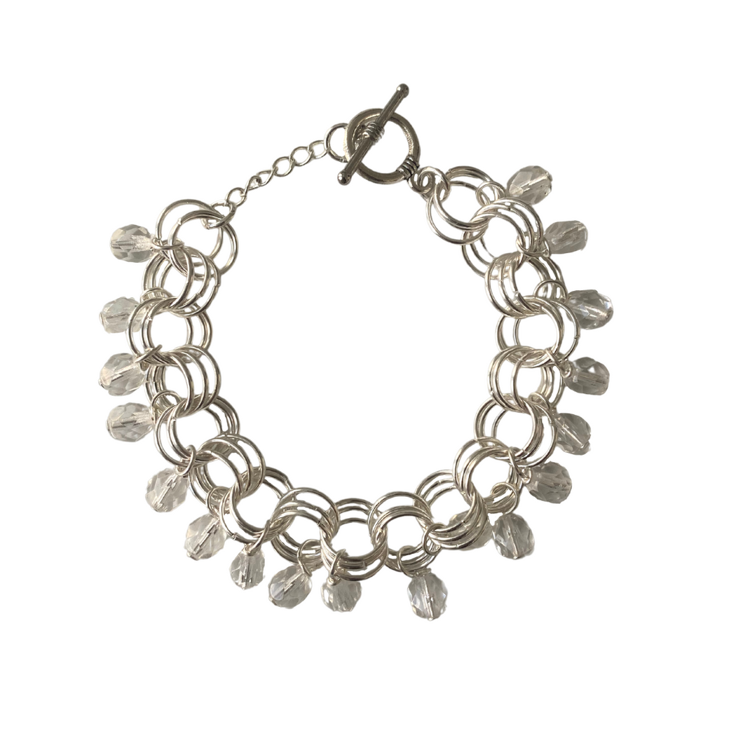 The Donna Bracelet in Clear