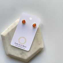 Load image into Gallery viewer, The Morgan Earrings in Orange

