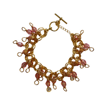 Load image into Gallery viewer, The Donna Bracelet in Crystal Rose

