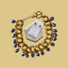 Load image into Gallery viewer, The Morgan Earring and Donna Bracelet Gift Set
